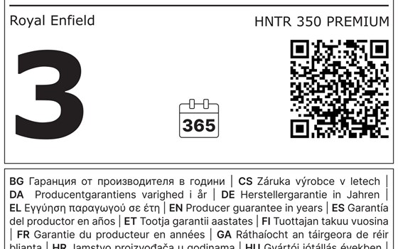 Neufahrzeug Royal Enfield HNTR 350 - Bild 6