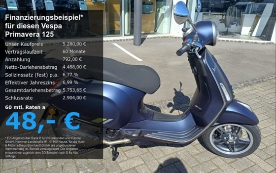 Neufahrzeug Vespa Primavera Tech 125 - Bild 1