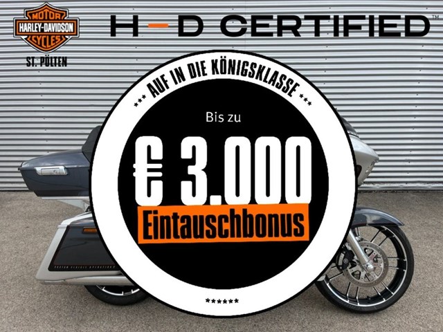Harley-Davidson CVO Road Glide FLTRXSE (silber) - Bild 1