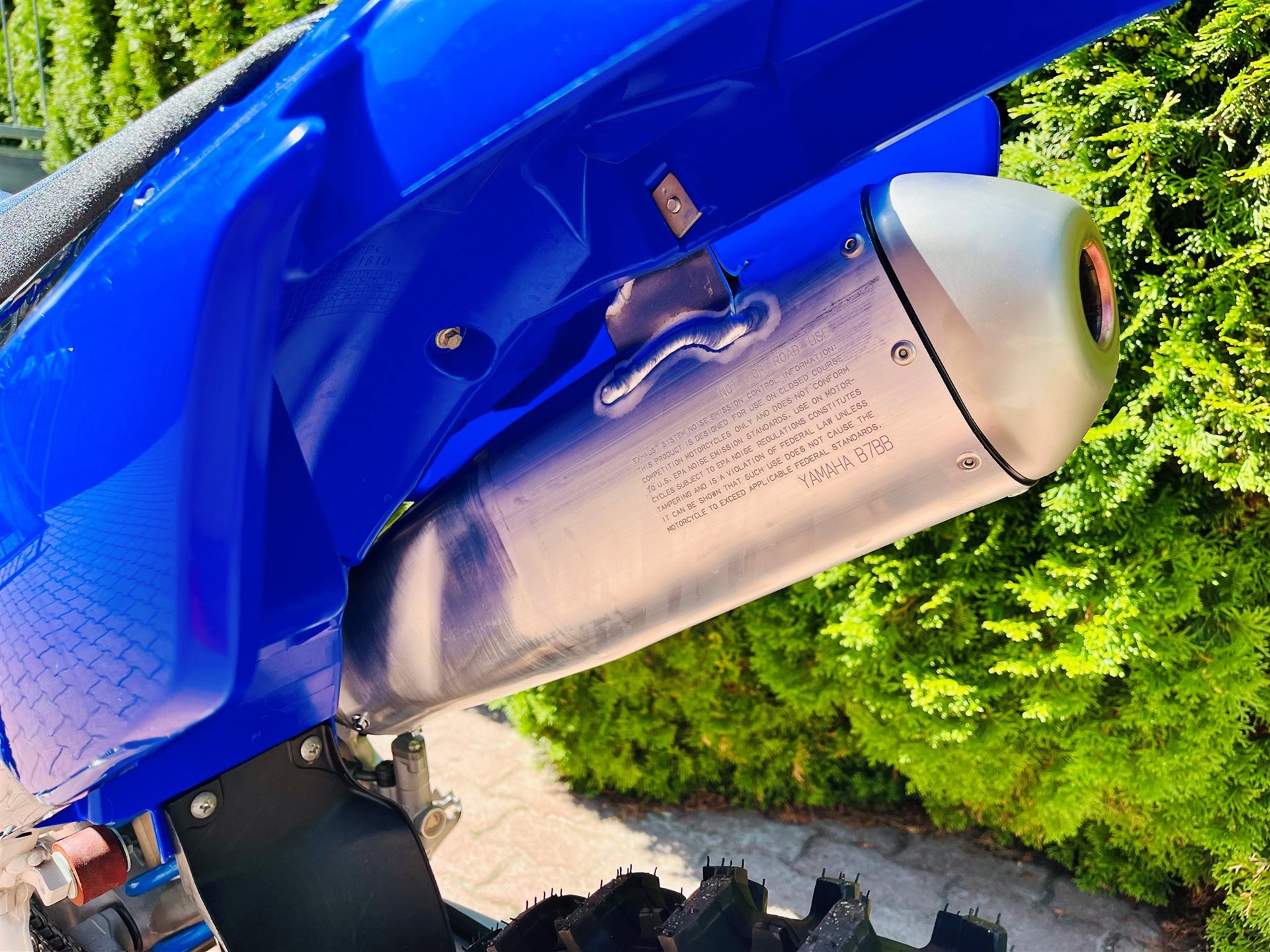 Yamaha YZ250F, viele Neuteile Finanzierung