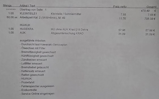 Gebrauchtmotorrad Kawasaki Ninja 400 - Bild 12