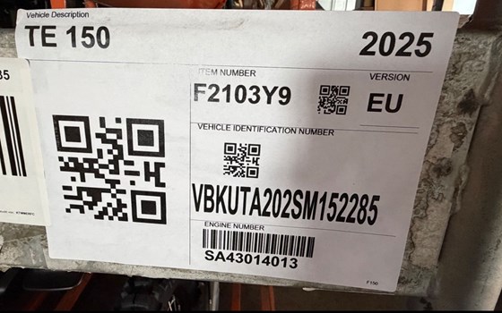 Neufahrzeug Husqvarna TE 150 - Bild 4