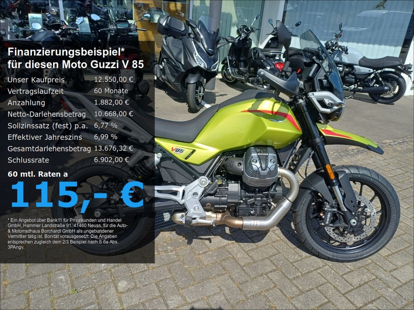Moto Guzzi V85 Strada