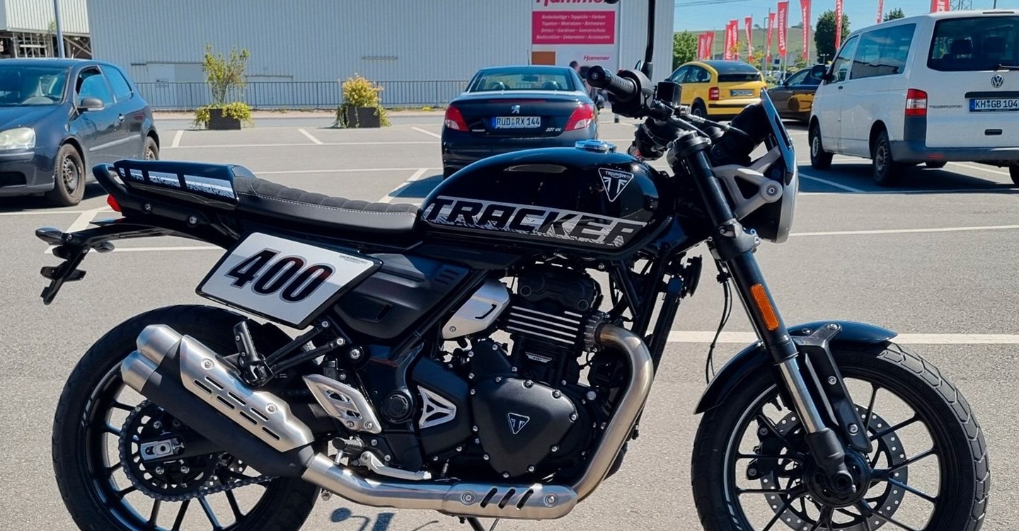 Angebot Triumph Tracker 400
