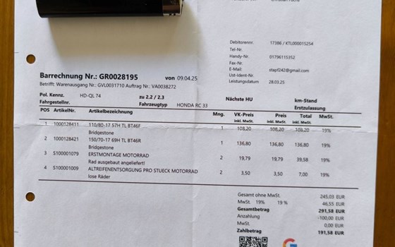 Gebrauchtmotorrad Honda NTV 650 Revere - Bild 13