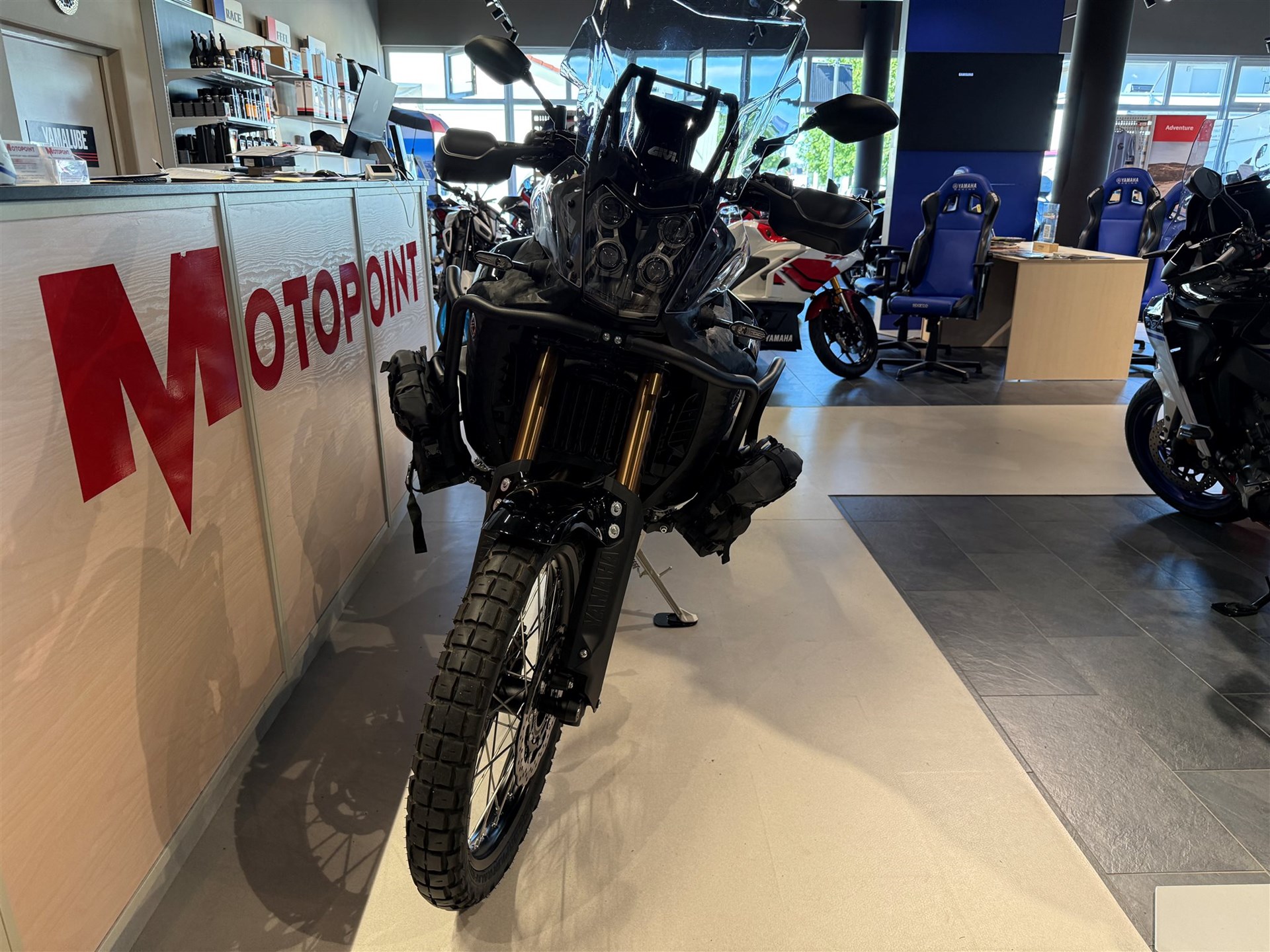 Yamaha Tenere 700 World Raid, inkl. Zubehör