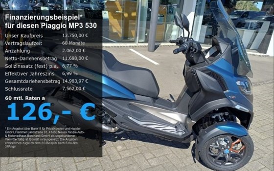 Neufahrzeug Piaggio MP3 530 HPE Exclusive - Bild 1