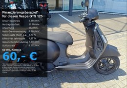 Neumotorrad Vespa GTS 125 Supersport iGET