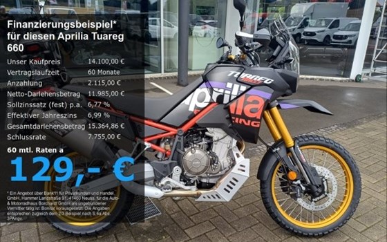 Neufahrzeug Aprilia Tuareg 660 Rally - Bild 1