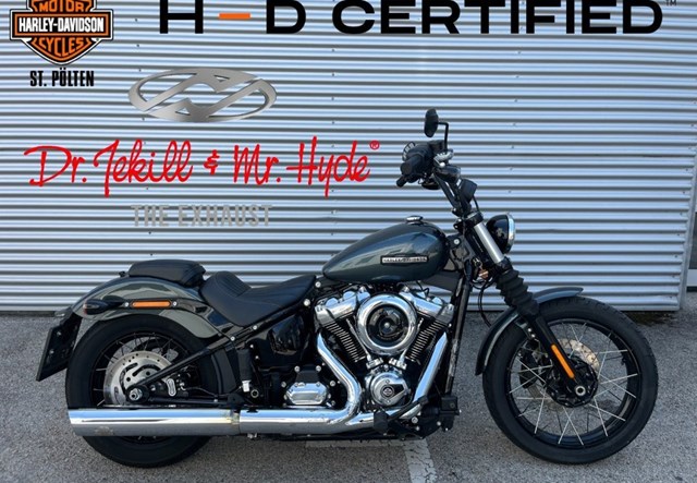 Harley-Davidson Street Bob 117 (grau)