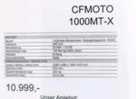 Angebot CFMOTO 1000MT-X