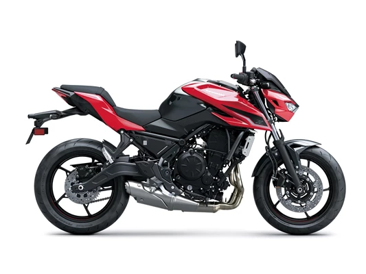 Kawasaki Z650 S (Candy Persimmon Red / Metallic Carbon Gray (RD1)) - Bild 2