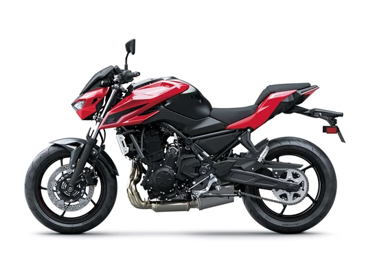 Kawasaki Z650 S (Candy Persimmon Red / Metallic Carbon Gray (RD1)) - Bild 4
