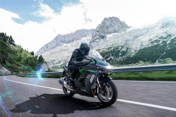 Kawasaki Ninja H2 SX SE (Metallic Carbon Gray / Metallic Diablo Black (GY1)) - Bild 4