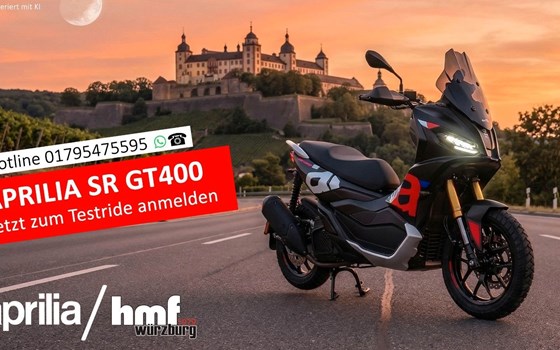Gebrauchtmotorrad Aprilia SR GT 400 - Bild 6