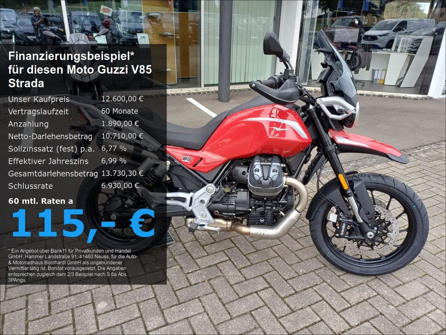 Moto Guzzi V85 Strada
