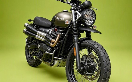 Gebrauchtmotorrad Triumph Street Scrambler Sandstorm Edition - Bild 1