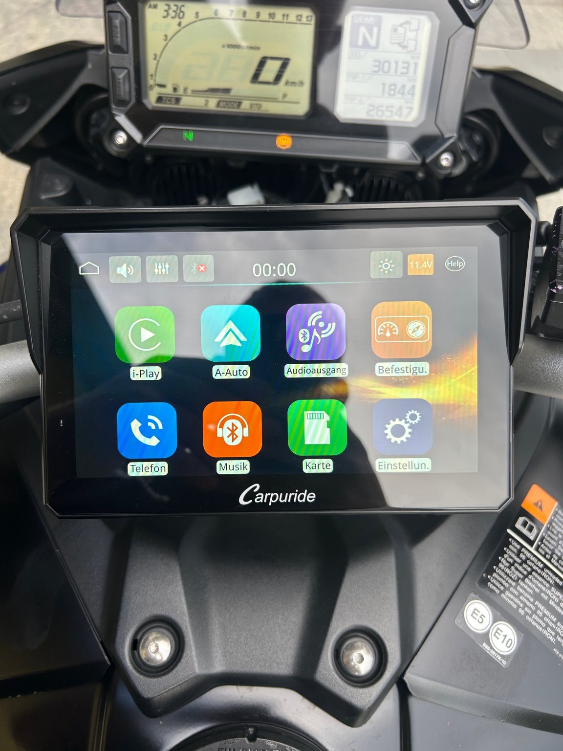Tracing Testing Gebrauchte Yamaha Tracer 9, EZ: 2019, 30.200 km, 7.690,00 EUR
