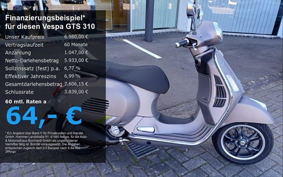 Neufahrzeug Vespa GTS 310 SuperTech - Bild 1
