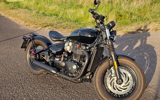 Gebrauchtmotorrad Triumph Bonneville Bobber Black - Bild 5