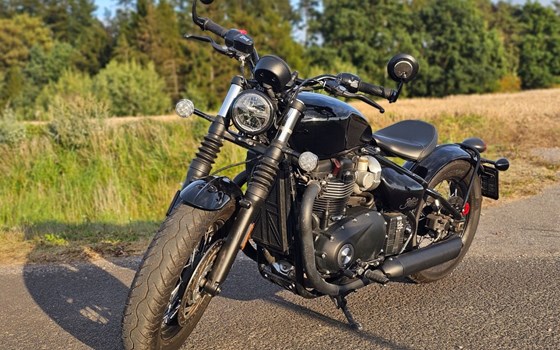 Gebrauchtmotorrad Triumph Bonneville Bobber Black - Bild 6