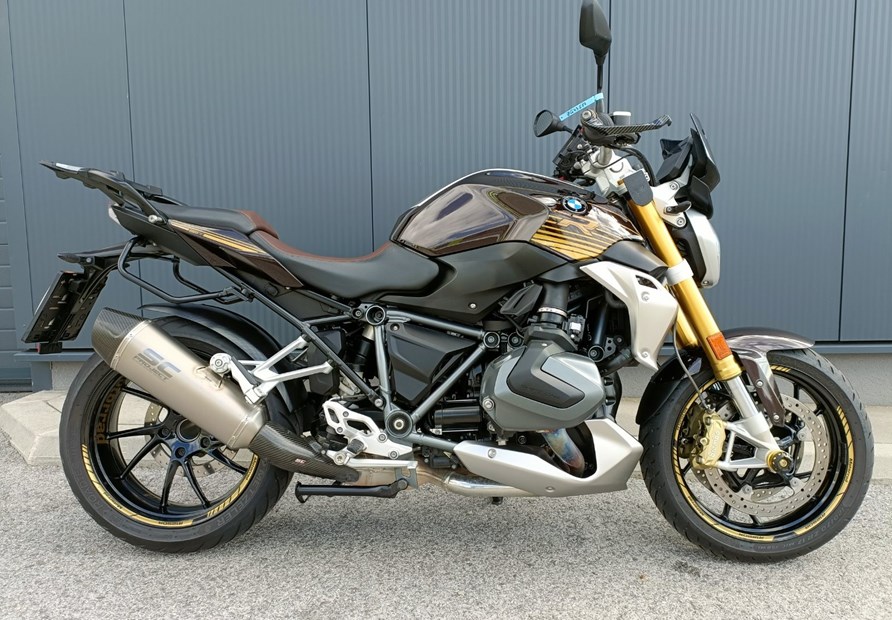 BMW R 1250 R (Option 719 stardust metallic)