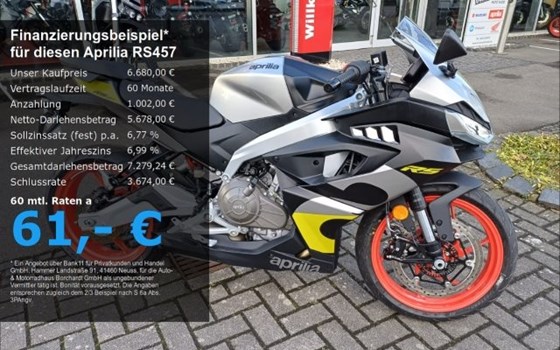 Neufahrzeug Aprilia RS 457 - Bild 1