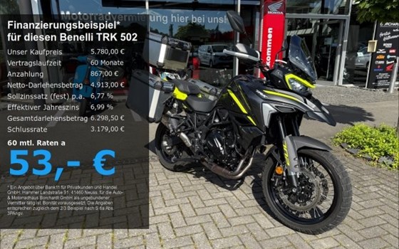 Gebrauchtmotorrad Benelli TRK 502 - Bild 1