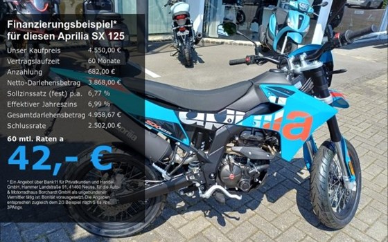 Neufahrzeug Aprilia SX 125 - Bild 1