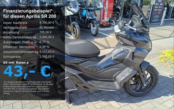 Neufahrzeug Aprilia SR GT 200 - Bild 1