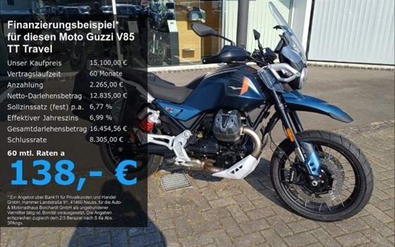 Neufahrzeug Moto Guzzi V85 TT Travel - Bild 1