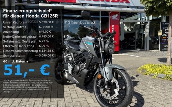 Gebrauchtmotorrad Honda CB125R - Bild 1