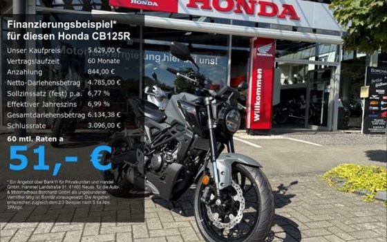 Gebrauchtmotorrad Honda CB125R - Bild 1