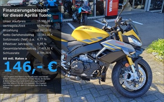 Neufahrzeug Aprilia Tuono V4 1100 - Bild 1