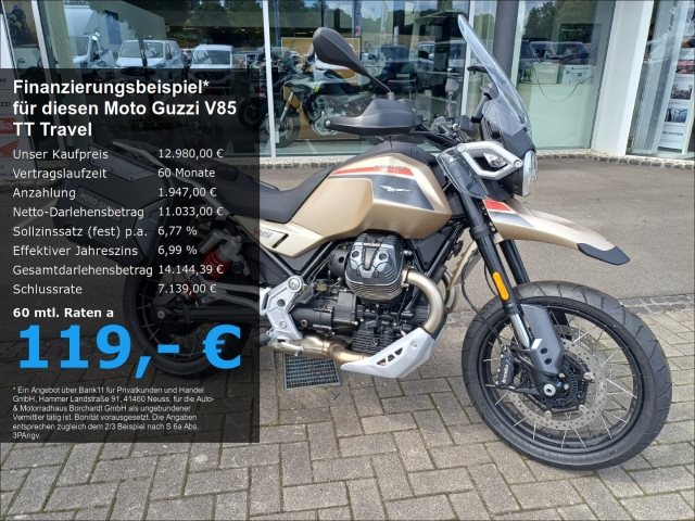 Moto Guzzi V85 TT Travel
