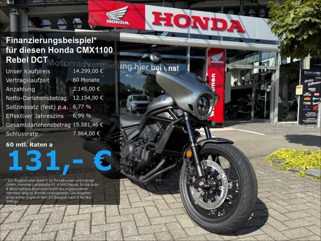 Honda CMX1100 Rebel DCT