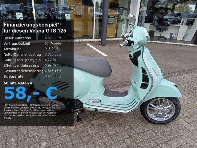 Vespa GTS 125 iGET