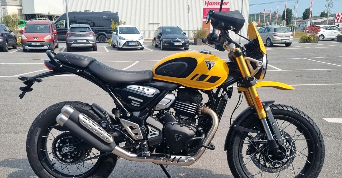 Angebot Triumph Scrambler 400 XC