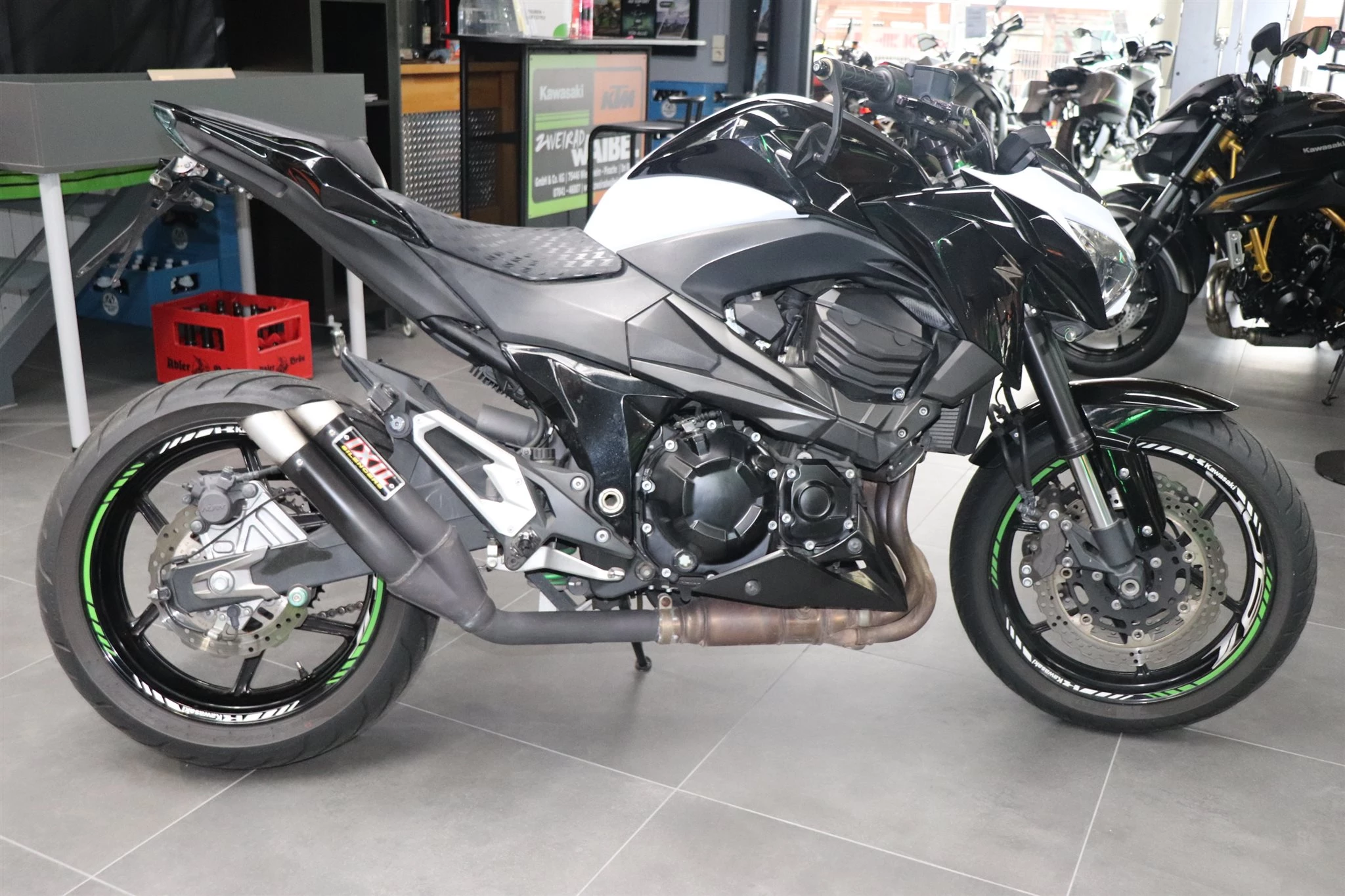 Kawasaki Z 800 viel Zubehör