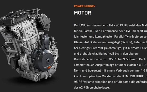Neufahrzeug KTM 790 Duke L - Bild 7