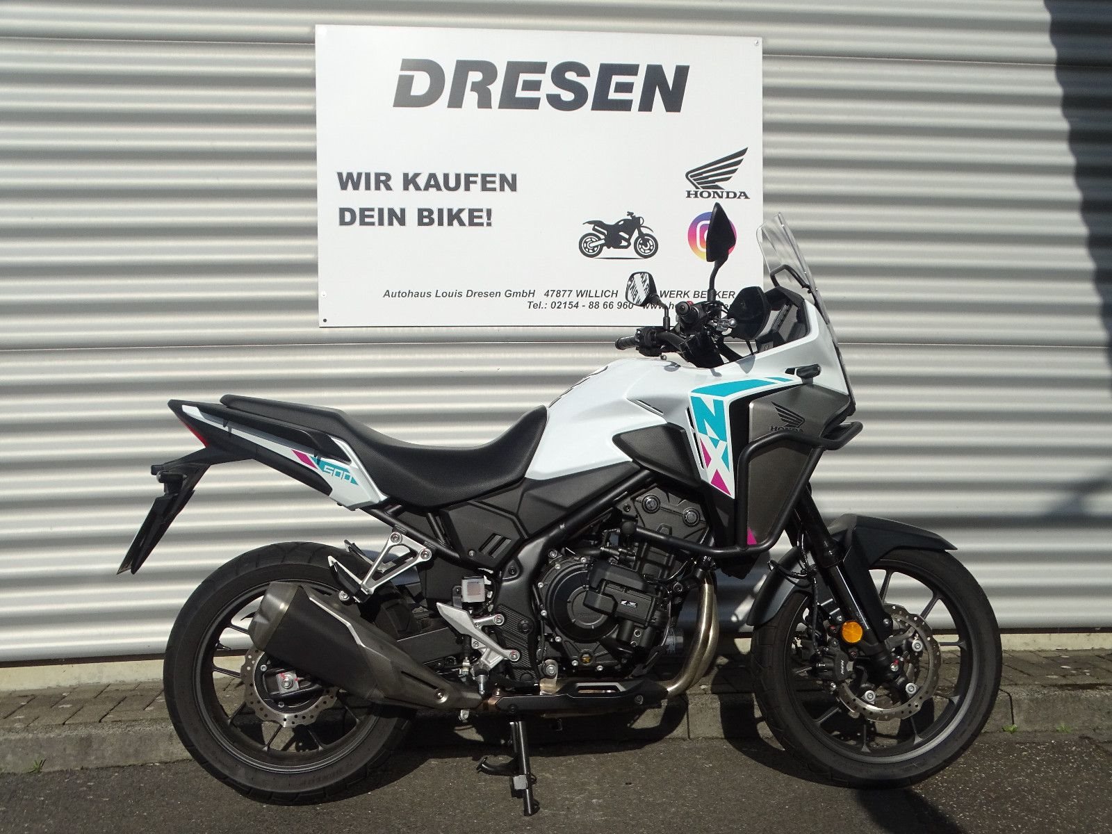 Honda NX500 E-Clutch