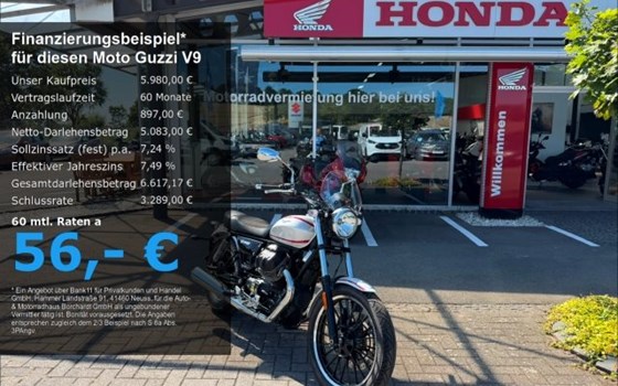 Gebrauchtmotorrad Moto Guzzi V9 Roamer - Bild 1