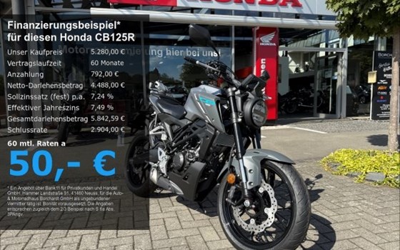 Gebrauchtmotorrad Honda CB125R - Bild 1