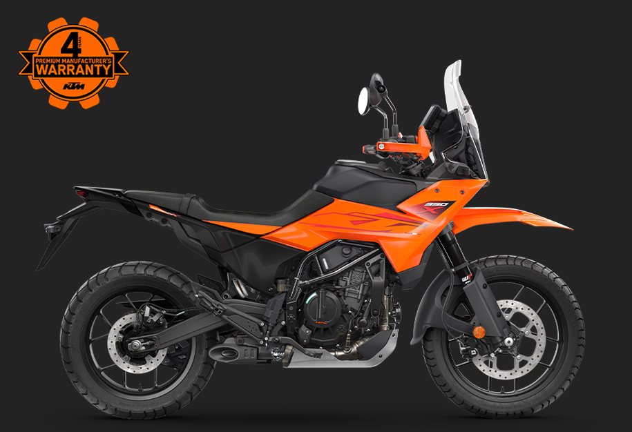 KTM 390 Adventure X orange