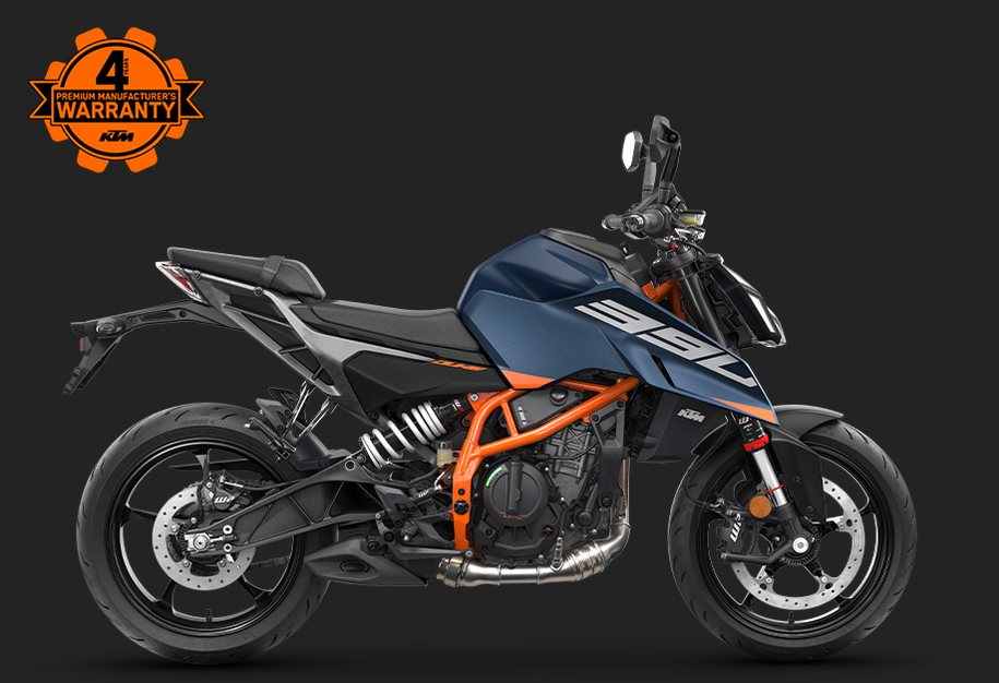 KTM 390 Duke blau