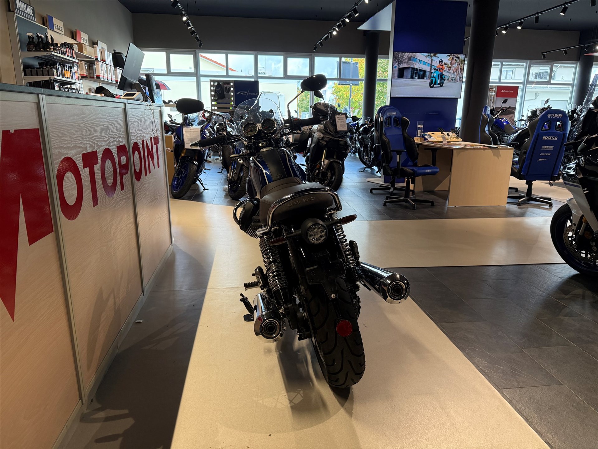 Moto Guzzi V7 Special, inkl. Zubehör