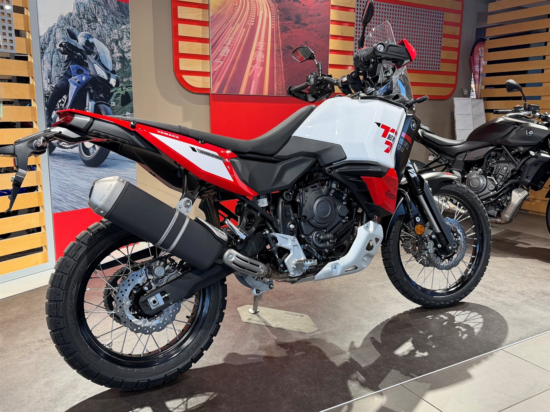 Yamaha Tenere 700 World Raid, Vorführmotorrad neuwertig