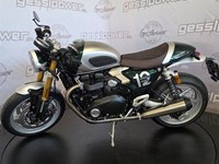 Neumotorrad Triumph Speed Twin 1200 Cafe Racer Edition 1stk. lagernd.