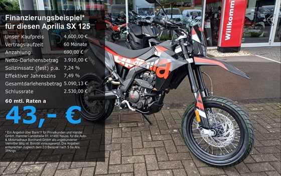 Neufahrzeug Aprilia SX 125 - Bild 1