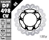 Bremsscheibe Set Galfer 2x DF498CW WAVE® schwimmend vorne 320x5mm für Yamaha FJR MT-01 1700 750 - 1670 ccm Bj. 1999 - 2021
